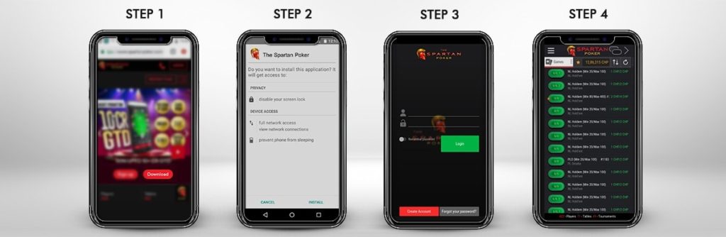 Spartan Poker Apk download